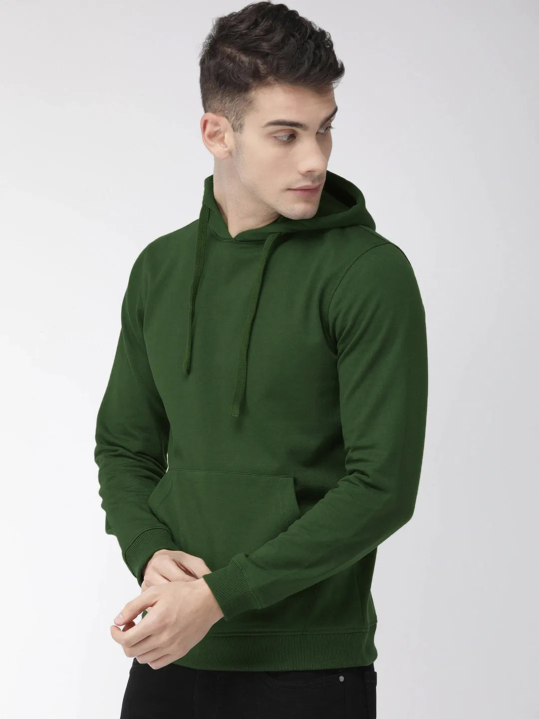 Mhendi Green Color Hoodie For Men and Women (Unisex) Full Sleeves