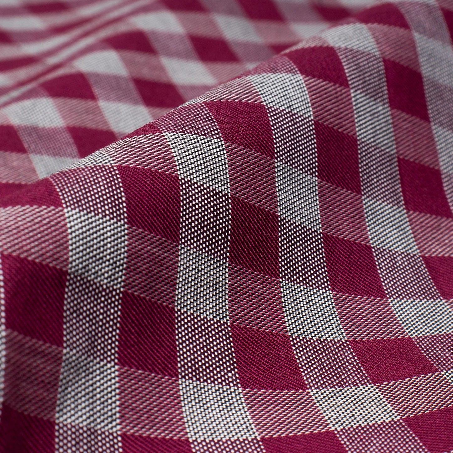 Sensational Men's Full Sleeves Mini Checks Shirt Premium Collection Cotton Fabric Pink
