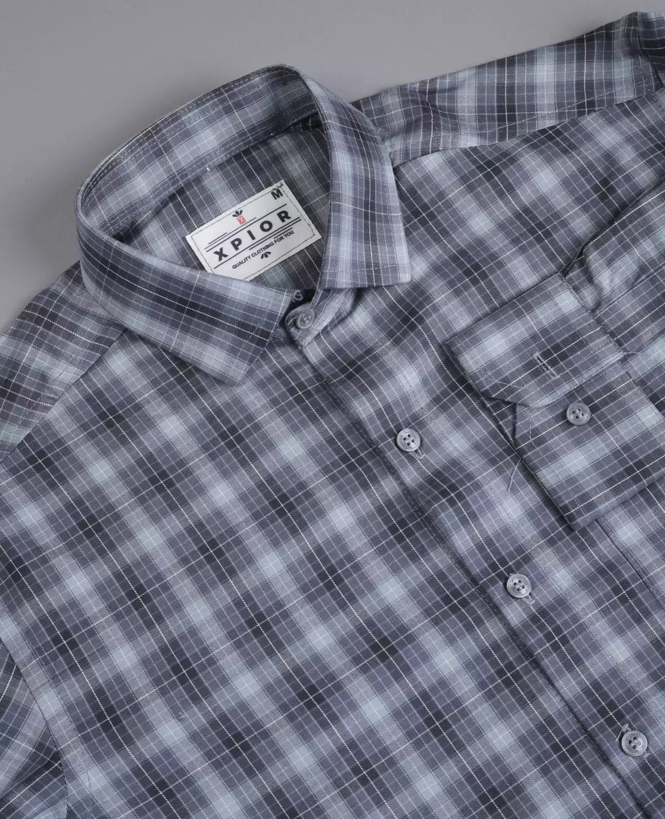 Memorable Men's Full Sleeves Checks Shirt Premium Collection Cotton Fabric Multicolor